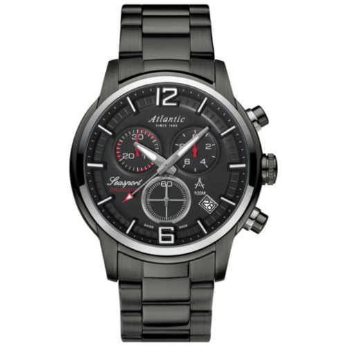 Zegarek męski Atlantic Seasport Chronograph 87466.46.45