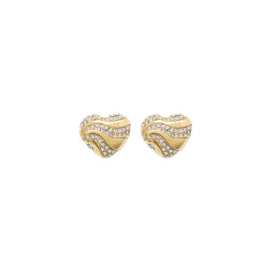 Kolczyki serca Guess JUBE04504JWY