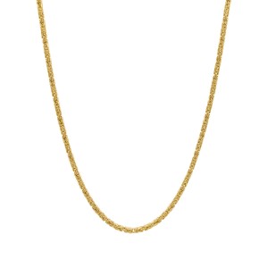 Złoty łańcuszek królewski 585 55 cm
