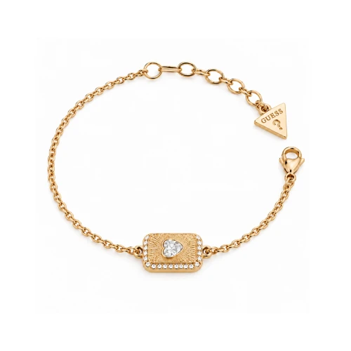 Bransoletka Guess Crystal Love JUBB06/355JW/YG
