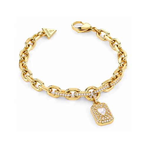 Bransoletka Guess Crystal Love JUBB06/348JW/YG