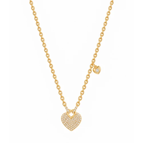 Naszyjnik Guess Cranzy In Love JUBN05/212JW/YG
