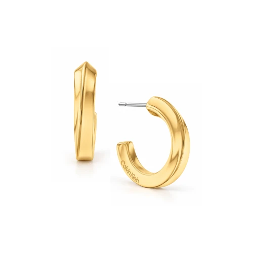 Kolczyki Calvin Klein Twisted Ring 35000311