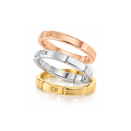 Pierścionek Calvin Klein -set Soft Squares 35000458B