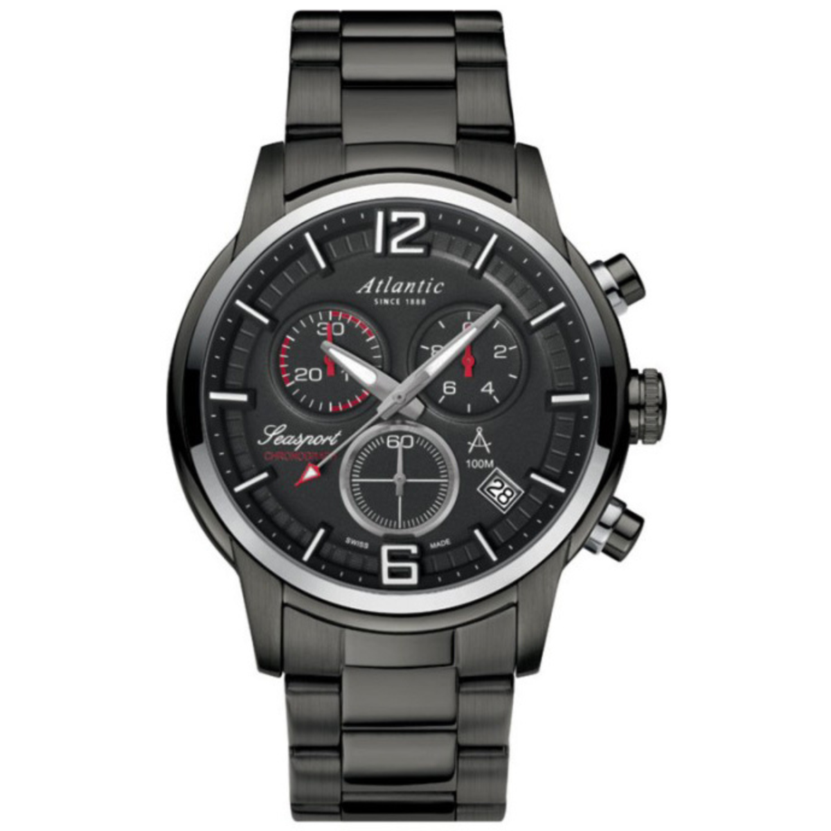 Zegarek męski Atlantic Seasport Chronograph 87466.46.45