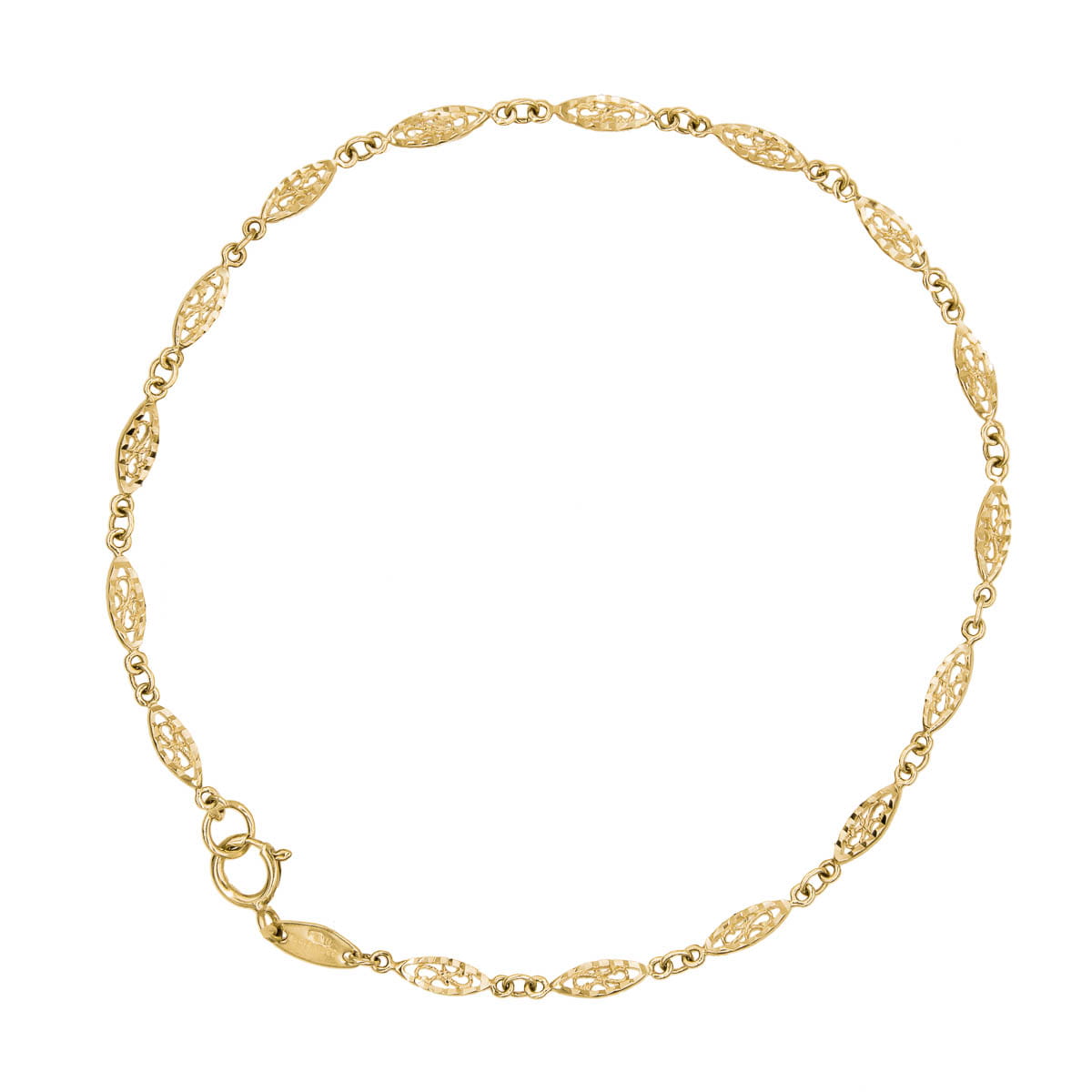 Złota bransoletka diamentowana DA18299